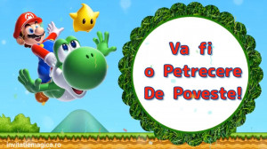 Invitatie Video tematica Super Mario cod SM01 - Img 4
