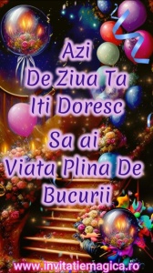 Felicitare Video cu tematica pentru FETE cod FELF11