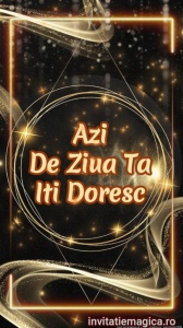Felicitare video personalizata cu elemente AURII FELA40