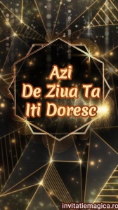 Felicitare video personalizata cu elemente AURII FELA70