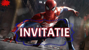 Invitatie Spiderman cod SP06