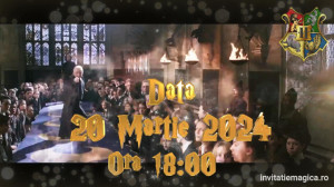Invitatie video cu tematica Harry Potter Magie cod HP05 - Img 5