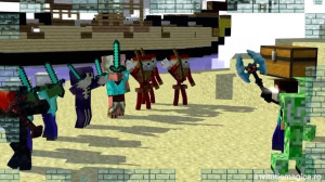 Invitatie video cu tematica Minecreaft cod MC03 - Img 5