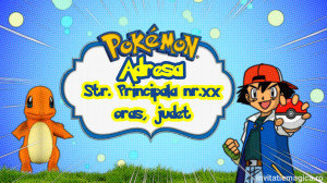Invitatie video pentru copii cu tematica Pokemon, Pikachu cod PO04 - Img 4