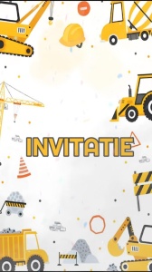 Invitatie video personalizata cu tematica CONSTRUCTII cod CON07