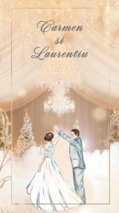 Invitatie video personalizata pentru Nunta cod NUN09