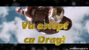 Invitatie Video tematica IronMan cod IRO05 - Img 2