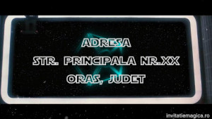 Invitatie Video tematica Star Wars cod STAR05 - Img 4