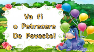 Invitatie Video tematica Winnie the Pooh cod WIN03 - Img 2
