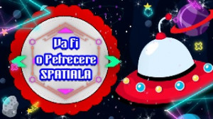 Video invitation for Astronaut themed parties, Space Planets code AS03 - Img 2