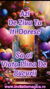 Felicitare Video cu tematica pentru FETE cod FELF12