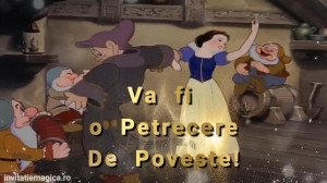 Invitatie Alba ca Zapada si cei sapte pitici cod AZ07 - Img 3