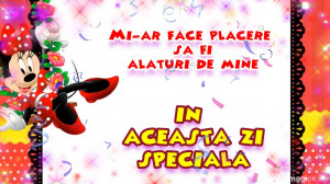 Invitatie Minnie MI3 - Img 4