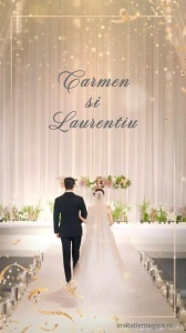 Invitatie video personalizata pentru Nunta cod NUN10
