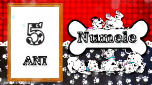 Invitatie Video tematica 101 Dalmatieni cod DAl01 - Img 2