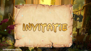 Invitatie Video tematica Printesa si Broscoiul cod BRO02