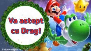 Invitatie Video tematica Super Mario cod SM01 - Img 6