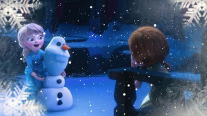 Video Invitation Frozen, Ana and Elsa, Olaf, the Ice KingdomFZ02