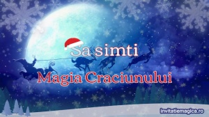 Felicitare cu tematica de Craciun Gratuita sau personalizata CF10