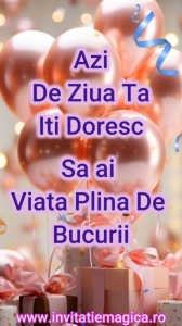 Felicitare Video cu tematica pentru FETE cod FELF03