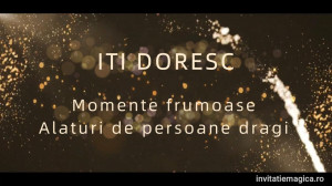Felicitare video personalizata Anul Nou Revelion HNY24