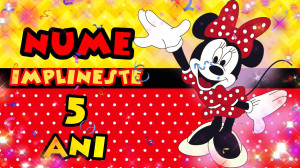 Invitatie Minnie MI1
