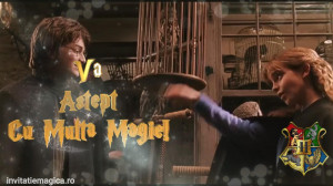 Invitatie video cu tematica Harry Potter Magie cod HP04 - Img 2