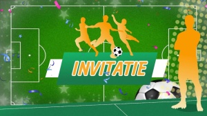 Invitatie video pentru aniversari petreceri cu tematica fotbal FB04