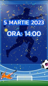 Invitatie video pentru aniversari petreceri cu tematica fotbal FB14