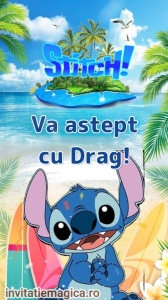Invitatie video personalizata cu tematica Lilo si Stitch cod STI05