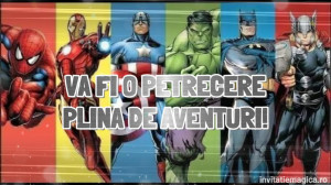 Invitatie Video tematica Eroii Avengers Marvel cod AVE03 - Img 5