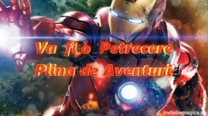 Invitatie Video tematica IronMan cod IRO03 - Img 4