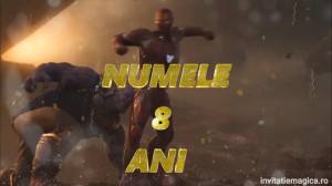 Invitatie Video tematica IronMan cod IRO05 - Img 4