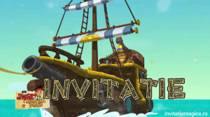 Invitatie Video tematica Pirati cod PIR09