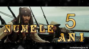 Invitatie Video tematica Pirati din Caraibe cod PIR02 - Img 5