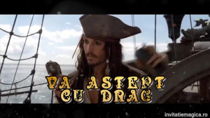 Invitatie Video tematica Pirati din Caraibe cod PIR04 - Img 3