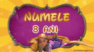 Invitatie Video tematica Printesa Rapunzel cod RAP03 - Img 5