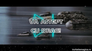 Invitatie Video tematica Star Wars cod STAR05 - Img 6