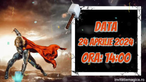 Invitatie Video tematica Thor cod THO01 - Img 4