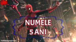 Invitatie Spiderman cod SP07 - Img 4