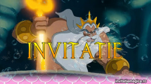 Invitatie Video Mica Sirena Ariel cod MS06
