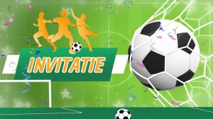 Invitatie video pentru aniversari petreceri cu tematica fotbal FB05