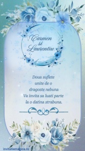 Invitatie video personalizata pentru Nunta cod NUN31