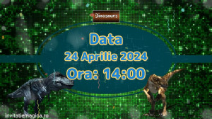 Invitatie Video tematica Dinozauri cod DIN03 - Img 3