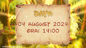 Invitatie Video tematica Printesa si Broscoiul cod BRO02 - Img 3