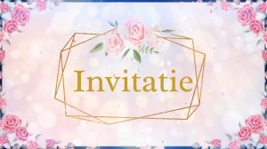 Invitatie Video Trandafiri pentru doamne si domnisoare cod FL01 - Img 4
