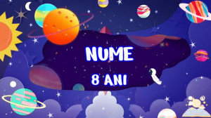 Astronaut Video Invitation, Space Planets code AS01 - Img 2