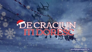 Felicitare cu tematica de Craciun Gratuita sau personalizata CF18