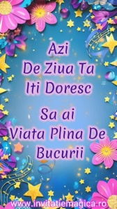 Felicitare Video cu tematica pentru FETE cod FELF25