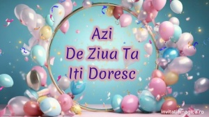 Felicitare Video cu tematica pentru FETE cod FELF35